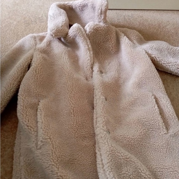 Faux fur coat/teddy jacket - Picture 4 of 7